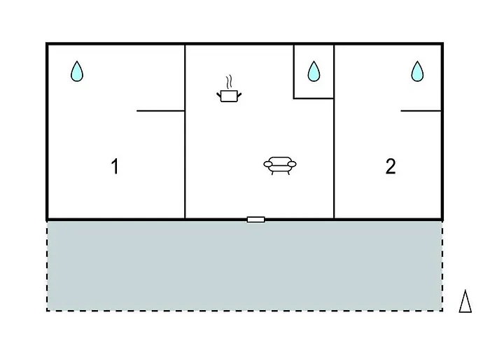 אתר קמפינג Gorgeous Stacaravan In